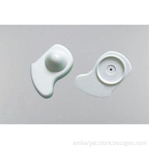 EAS Security AM Hard Tag Plastic Mini Comma Shape For Garme